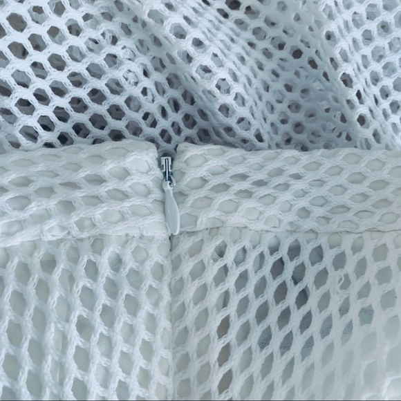 𝅺REBECCA Minkoff Pippa Netted Gore SkirtNWT Size 10 - Picture 8 of 11